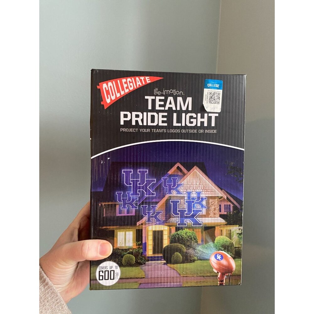 Collegiate Team Pride Light UK Logo Projector LED Weather-Resistant Tripod & Sta